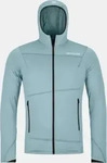 Ortovox 87131, Ortovox Fleece Light Hoody Herren Fleecejacke (Hellgrau XXL Gr&ouml;&szlig;e)