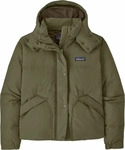 Patagonia 20625, Patagonia Downdrift Damen Daunenjacke (Oliv L)