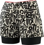 Dynafit 08-0000071921, Dynafit Trail 2in1 Damen Laufshorts (Beige XS)
