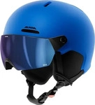 Alpina A9263, Alpina Kinder Zupo 2 Visor Q-Lite Skihelm (Blau 52-56)