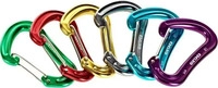 Edelrid 71806, Edelrid 6er-Set Nineteen G Schnappkarabiner Unisex (Bunt one size