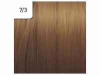 Wella Professionals Illumina Color Haarfarbe 60 ml / 7/3 Mittelblond gold