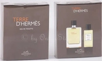 Herm&egrave;s Terre d'Herm&egrave;s Pour Homme Eau de Toilette Set 100 ml + 80 ml Duschgel,