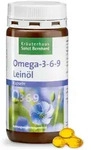 Omega-3-6-9 Lein&ouml;l-Kapseln 180 Kapseln - 119 g