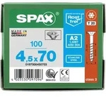 SPAX Senkkopf T-STAR plus - Teilgewinde Edelstahl rostfrei A2 1.4567 T20 - 4,5x70 -