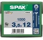 SPAX Senkkopf Kreuzschlitz Z - Vollgewinde WIROX A3J PZ2 - 3,5x12 - 1000 Stk
