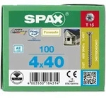 SPAX Linsensenkkopf mit sehr kleinem Kopf, T-STAR plus, CUT-Spitze, Teilgewinde,