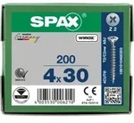 SPAX Senkkopf Kreuzschlitz Z - Vollgewinde WIROX A3J PZ2 - 4x30 - 200 Stk
