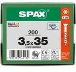 SPAX Senkkopf T-STAR plus - Teilgewinde WIROX A3J T20 - 3,5x35 - 200 Stk
