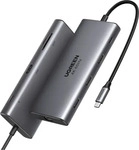 Ugreen Revodok Pro 109 - USB-C Docking Station - Dual HDMI 10in1 Hub - 2x HDMI, Gb