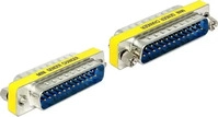 DeLOCK 65482, DeLOCK Adapter Gender Changer - DB-25 (M) - DB-25 (M)
