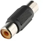 Goobay Cinch-Adapter, Buchse zu Buchse - 1x Cinch-Buchse > 1x Cinch-Buchse