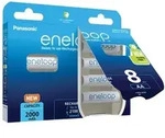Akkus Panasonic Sanyo Eneloop Mignon AA, BK-3MCCEC4BE, 2000mAh, NiMh, 8 St&uuml;ck in
