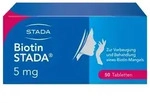 Biotin STADA 5 mg 50 St Tabletten