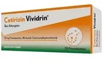 Cetirizin Vividrin - Schnell wirksame Allergietabletten 20 St Filmtabletten
