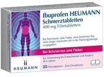 Ibuprofen HEUMANN Schmerztabletten 400mg 30 St Filmtabletten