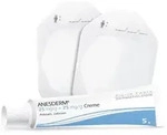 ANESDERM 25 mg/g + 25 mg/g Creme + 10 Pflaster 5X5 g Creme