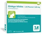 Ginkgo biloba -1 A Pharma 120 mg 120 St Filmtabletten