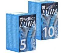 PZN-DE 00866053, MED TRUST WELLION LUNA Cholesterinteststreifen 10 St Teststreifen,
