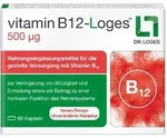vitamin B12-Loges 500 &mu;g 60 St Kapseln