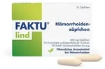 FAKTU lind H&auml;morrhoidenz&auml;pfchen 10 St Suppositorien