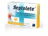 Septolete mit Zitronen-Honig-Geschmack 3 mg/1 mg