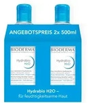 BIODERMA Hydrabio H2O Feuchtigkeitsspendendes Mizellen-Reinigungswasser Doppelpack
