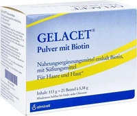 PZN-DE 18070679, ALMIRALL HERMAL Gelacet Nahrungserg&auml;nzungsmittel mit Biotin 21 St