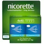 nicorette Lutschtablette freshmint 2 mg Nikotin zur Raucherentw&ouml;hnung 160 St