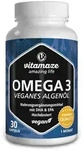 vitamaze OMEGA 3 VEGANES ALGEN&Ouml;L 30 St Kapseln