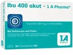 Ibu 400 akut - 1 A Pharma 50 St Filmtabletten