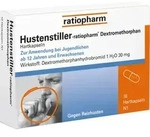 PZN-DE 09230807, Hustenstiller-ratiopharm Dextromethorphan 10 St Kapseln, Grundpreis: