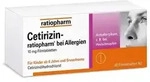 Cetirizin-ratiopharm bei Allergien 50 St Filmtabletten
