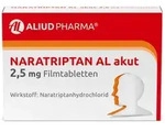 Naratriptan AL akut 2,5 mg Filmtabletten bei Migr&auml;ne
