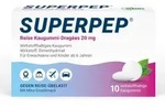 SUPERPEP Reise Kaugummi-Drag&eacute;es 20 mg 10 St Kaugummi