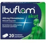 Ibuflam akut 400 mg 20 St Filmtabletten