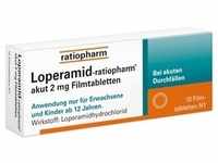 Loperamid-ratiopharm akut 2mg