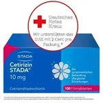 Cetirizin STADA 10 mg 100 St Filmtabletten