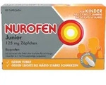 NUROFEN Junior 125mg 10 St Suppositorien