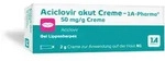 Aciclovir akut 1 A Pharma 2 g Creme