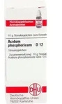 ACIDUM PHOSPHORICUM D 12 Globuli 10 g Globuli