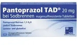 Pantoprazol TAD 20mg bei Sodbrennen 14 St Tabletten magensaftresistent