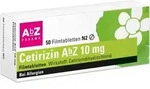 Cetirizin AbZ 10mg 50 St Filmtabletten