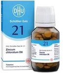 DHU Sch&uuml;ssler-Salz Nr. 21 Zincum chloratum D 6 200 St Tabletten