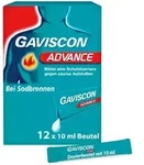 GAVISCON ADVANCE Pfefferminz 12X10 ml Suspension