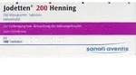 Jodetten 200 Henning 200 Mikrogramm 100 St Tabletten