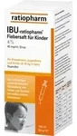 IBU-ratiopharm Fiebersaft f&uuml;r Kinder 40mg/ml 100 ml Saft