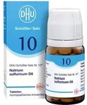 DHU Sch&uuml;&szlig;ler-Salz Nr. 10 Natrium sulfuricum D6 80 St Tabletten