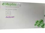 MEPILEX Ag Schaumverband 10x20 cm steril 5 St Verband