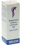 WELEDA ARGENTUM CORPUS Vitreum D 6 Augentropfen 10 ml Augentropfen